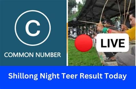 shillong night old result